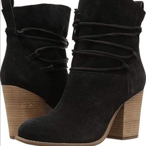 Jessica Simpson suede bootie
